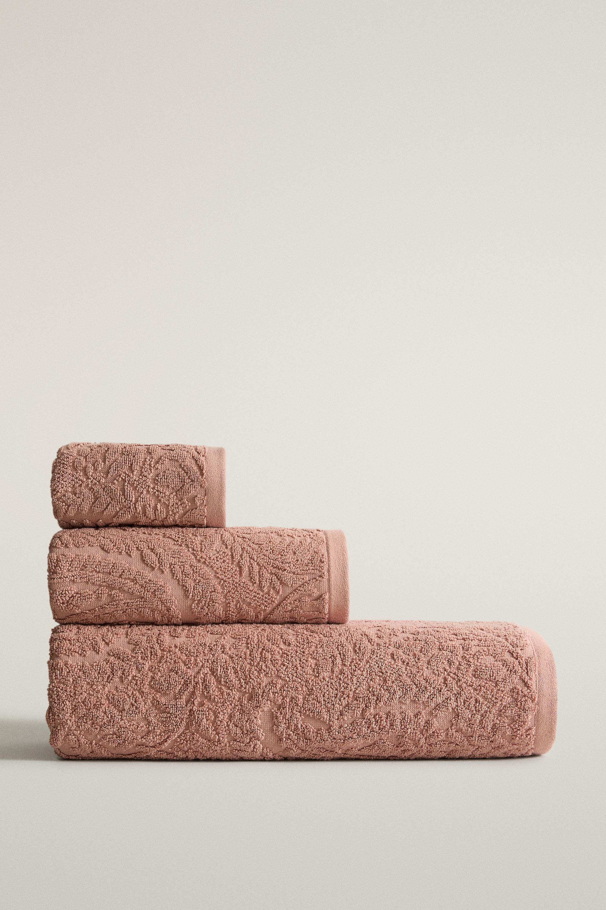 SERVIETTE DE BAIN JACQUARD PAISLEY